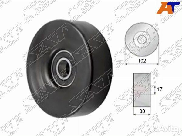 Ролик приводного ремня toyota crown majesta