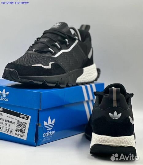 Кроссовки Adidas ZX 1000 Black (Арт.49260)