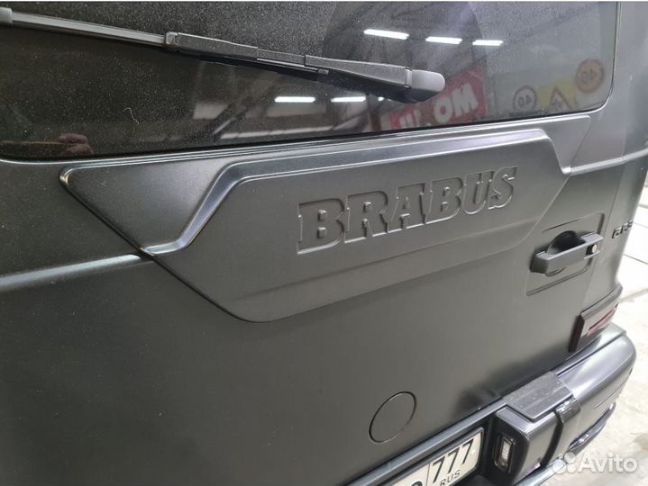 Тюнинг накладка запасного колёса Mercedes W463