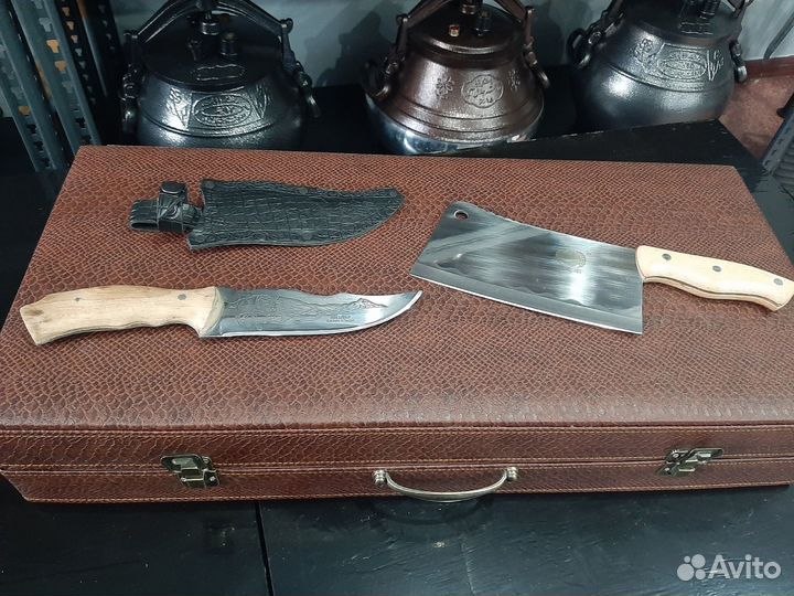 Шашлычный подарочный набор охотник