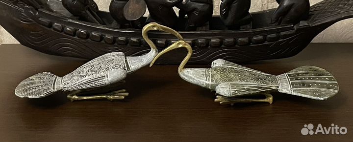 Скульптуры Ибисы из цельного камня