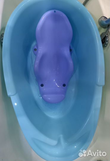 Ванна и горка для купания младенца