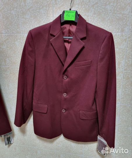 Пиджак школьный для мальчика р.36-38 разный рост