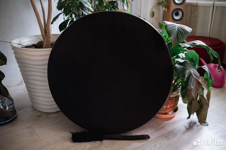 Бубен шаманский настраеваемый