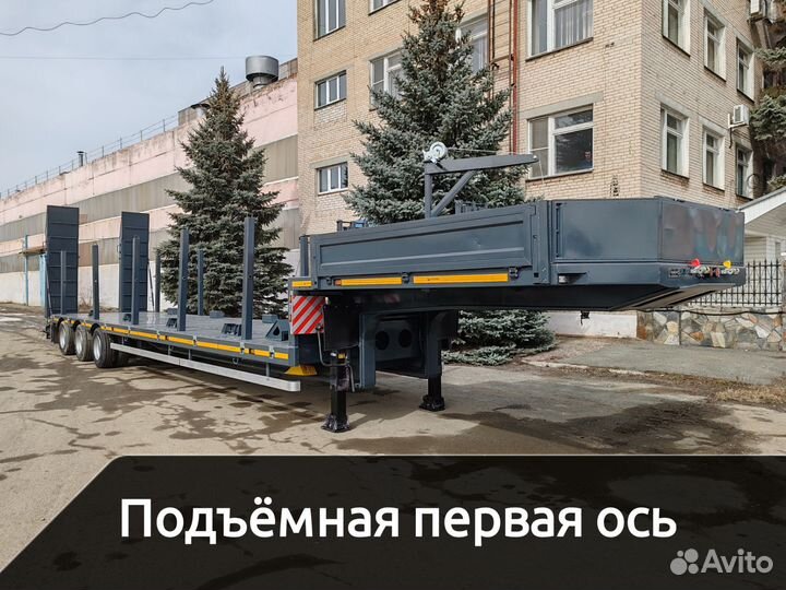 Полуприцеп трал (тяжеловоз) Трансприцеп Низкорамный, 2024