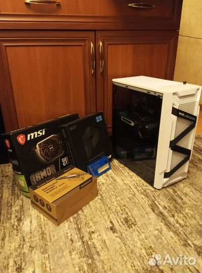 Компьютер из новых i3 10100f + GTX 1660ti