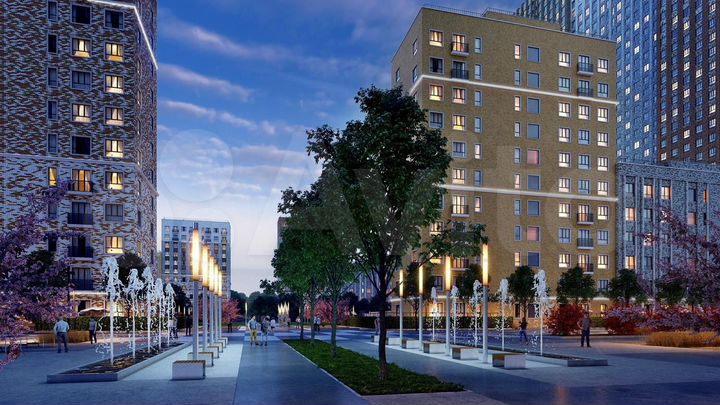 1-к. квартира, 45,9 м², 36/45 эт.