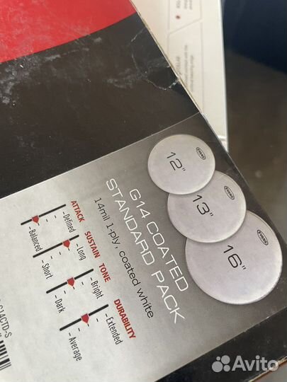 Пластики для барабанов evans