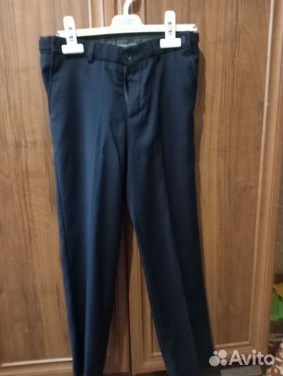 Школьный костюм для мальчика 134 синий