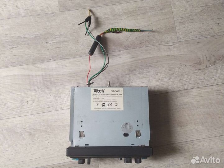 Автомагнитола Витёк Кассетная