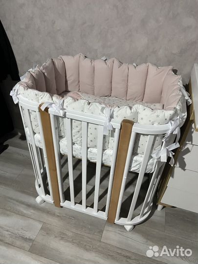 Бортики в детскую кроватку