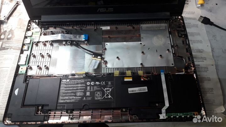 Корпус ноутбука asus X502C в сборе