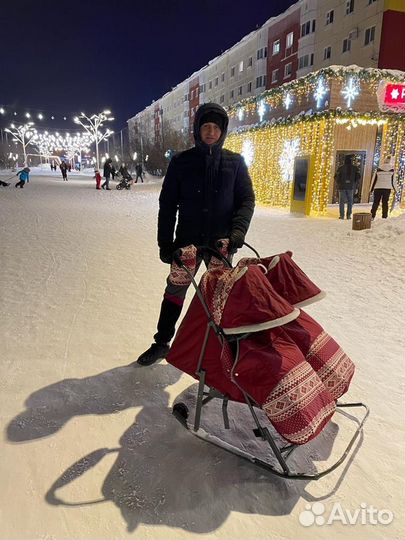 Санки для двойни или погодок