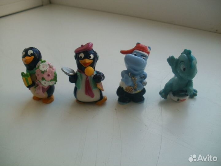 Игрушки из киндер-сюрпризов 90-х