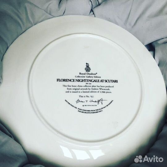 Тарелки Royal Doulton Британские Герои