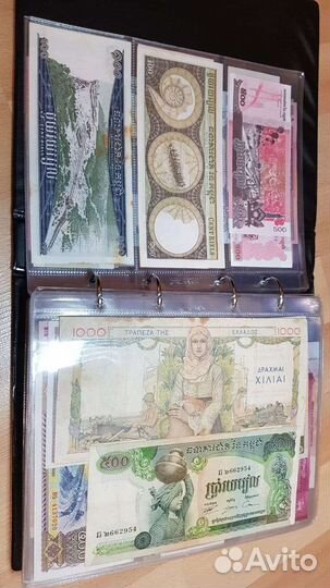 Коллекция импортных банкнот 330шт