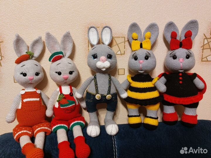 Вязаные игрушки амигуруми