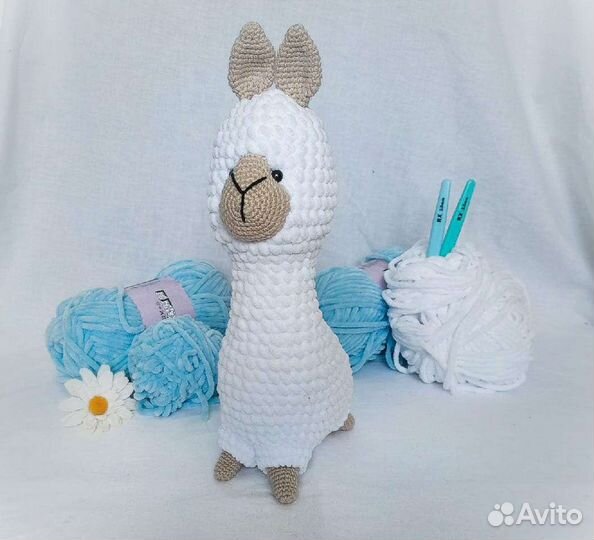 Вязаная альпака