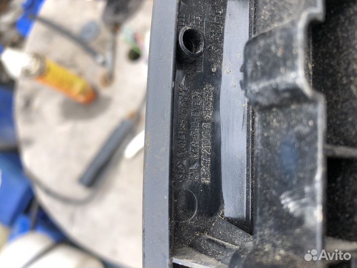 Kia rio 2 консоль центральная с воздуховодами