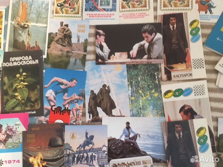 Календарики СССР