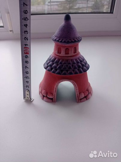 Декор для аквариума замок