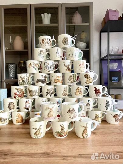 Royal Worcester кружка костяной фарфор