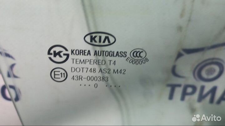 Стекло двери Sorento