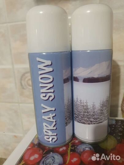 Искусственный снег спрей