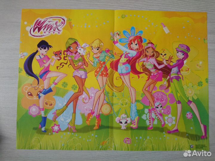 Журналы и плакаты Winx Винкс