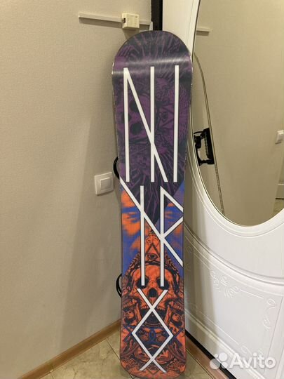 Сноуборд+ комплект крепления мужской