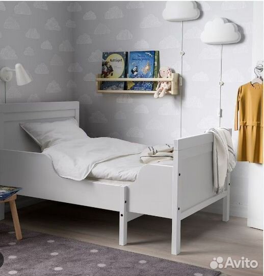 Кровать детская IKEA 80х200 раздвижная