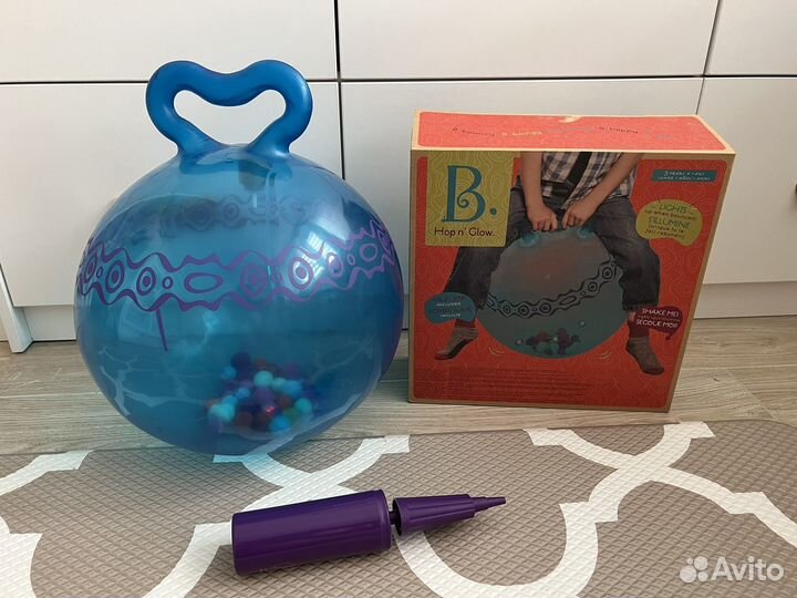 Сверкающий мяч прыгун Battat