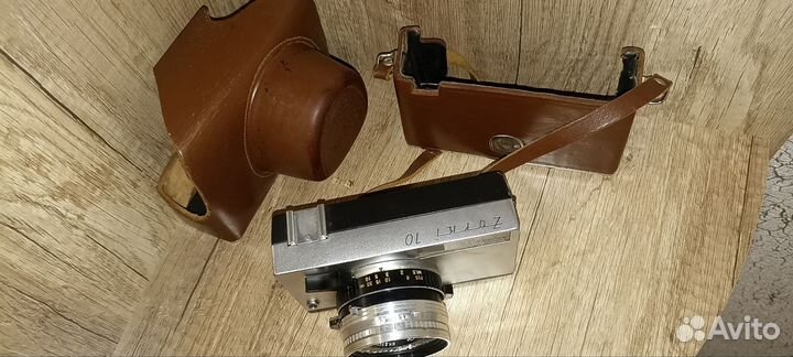 Фотоаппарат зоркий 10, 4, Юпитер 8м,смена8м