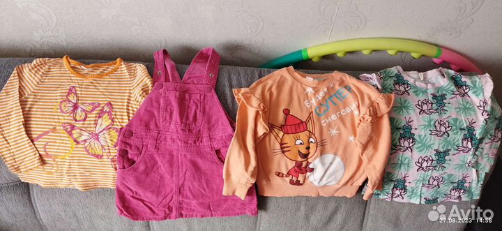 Детские вещи пакетом на девочку 92 98