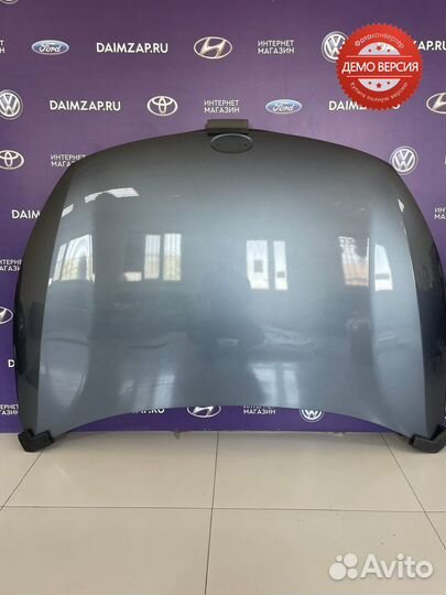 Капот Kia Rio (2017 2021) серый