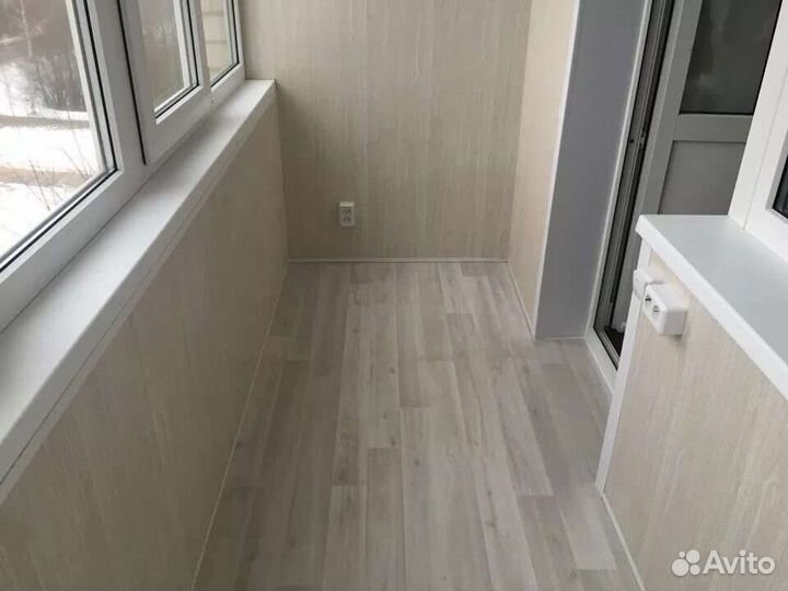 Отделываю балконы,лоджии вагонкой,пвх