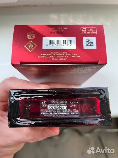 Versace Eros flame 100ml мужской