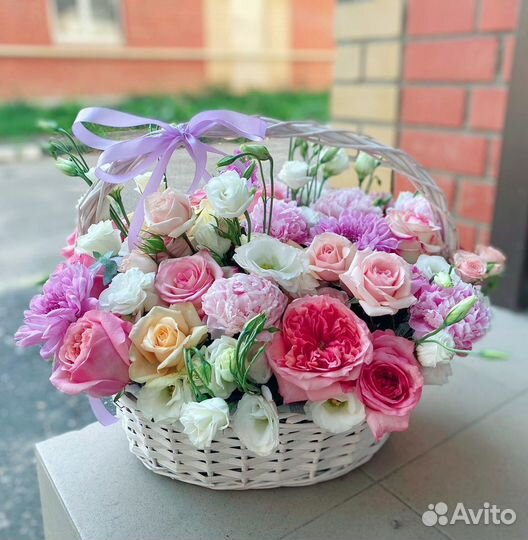 Живые цветы букеты