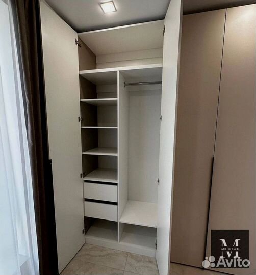 Шкаф с фрезеровкой