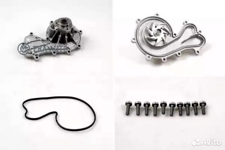 Hepu P660 помпа\ Audi A4/A5/A6/A7/A8/Q5/Q7, Porsche Cayenne, VW Touareg 3.0TDI 09