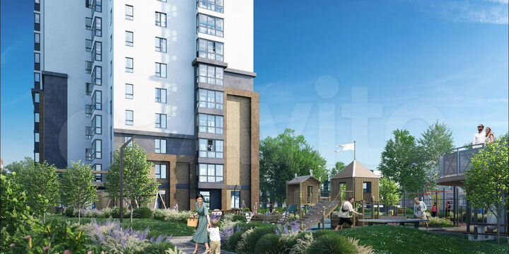 2-к. квартира, 55,2 м², 6/24 эт.