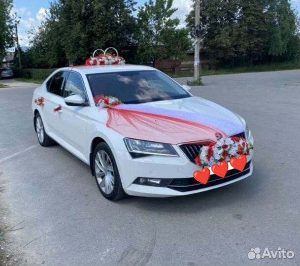 Свадебное украшение,ленты