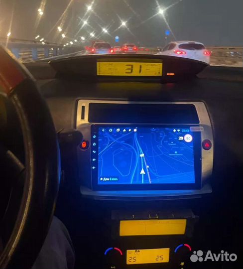 Магнитола Citroen c4 Android