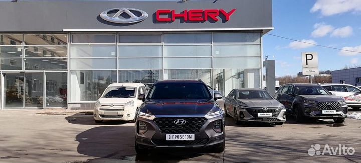 Hyundai Santa Fe 2.2 AT, 2018, 101 000 км