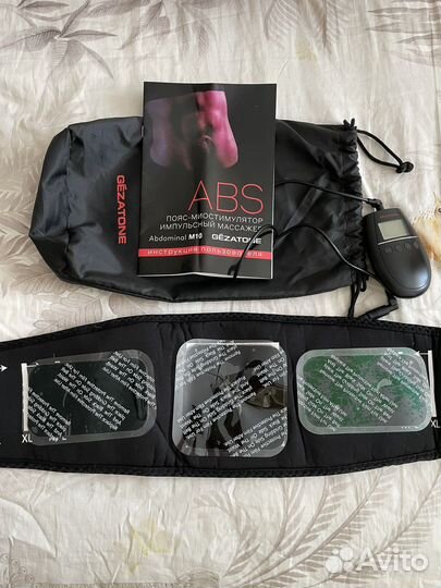 Миостимулятор-пояс Gezatone импульсный массажер