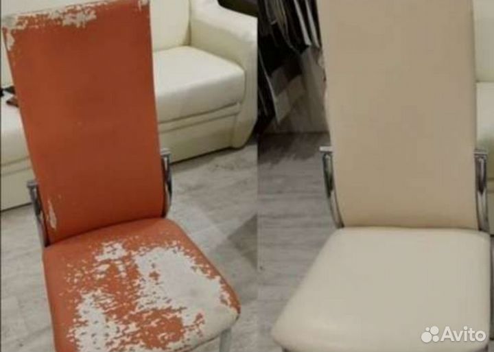 Перетяжка мягкой мебели на дому