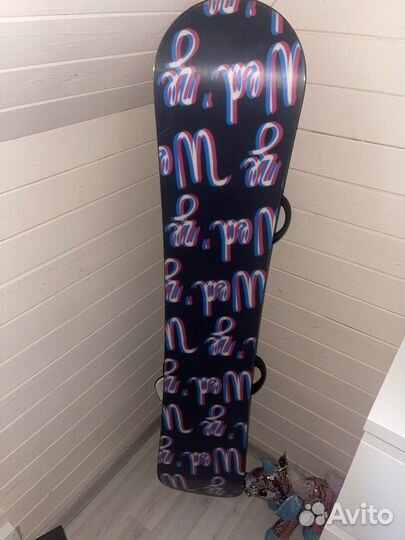 Сноуборд с креплениями Wedze 143