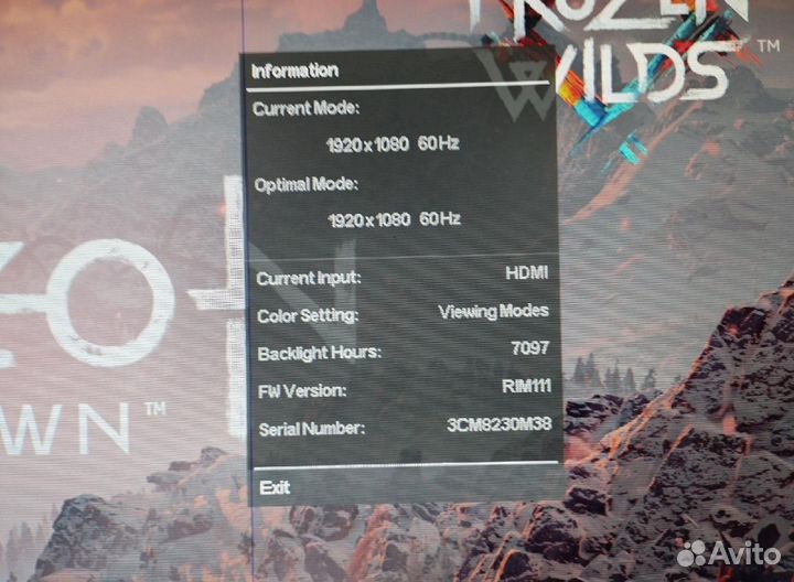 Монитор HP 22f 2.5 безрамочный