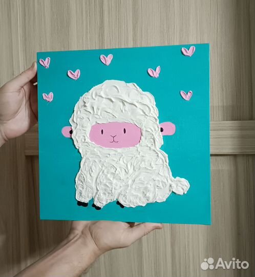 Картина интерьерная 30*30 см детская