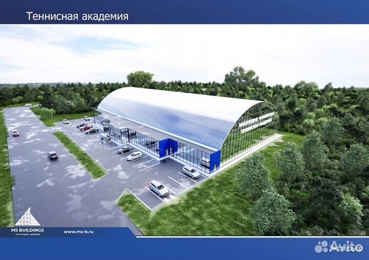 Ангар быстровозводимый тентовый под заказ